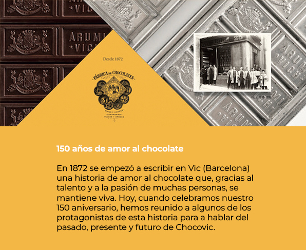CHOCOVIC 150 AÑOS DE AMOR AL CHOCOLATE!!!